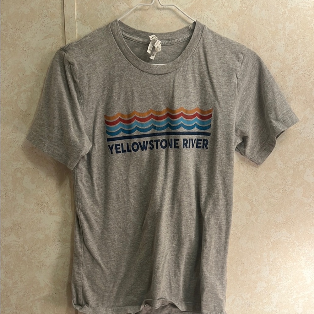Gray Yellowstone River T-Shirt